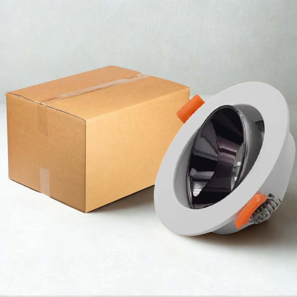 كرتون 50 حبه قاعدة المونيوم ضد التوهج 7 سم مفرد