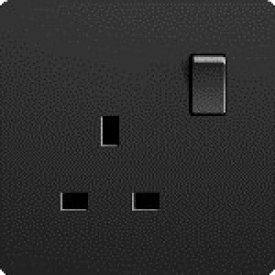 فيش مفرد مع مفتاح 13امبير